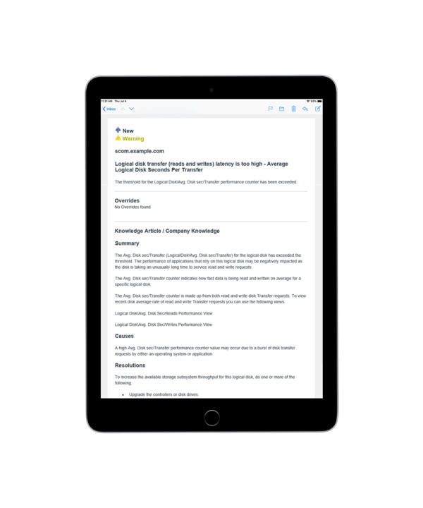 Enhanced SCOM Alerts System | Save Time Troubleshooting
